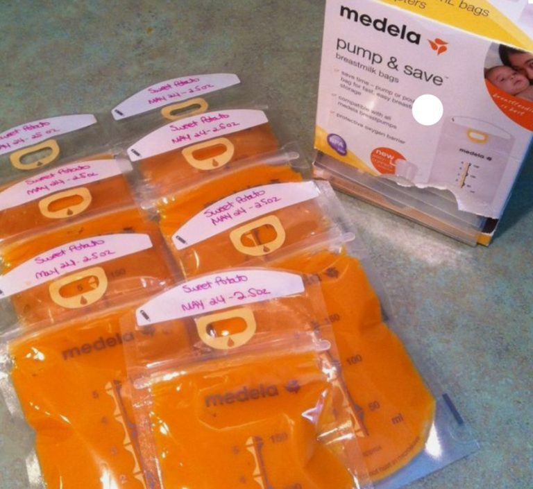Use breastmilk storage bags for baby food, too Hey, Black Mom!