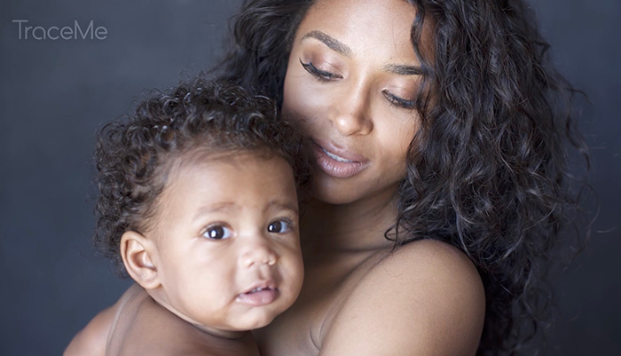 Ciara shares first pictures of baby Sienna