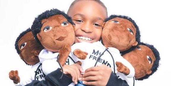 9-Year-Old Creates Plush Doll Line to Empower Black Boys