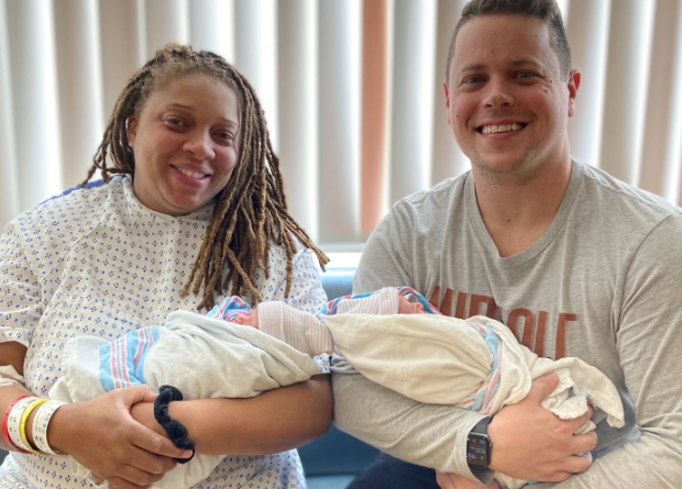 New Jersey New Year Twins Born in Different Years
